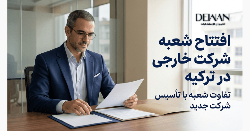 راهنمای افتتاح شعبه شرکت خارجی در ترکیه